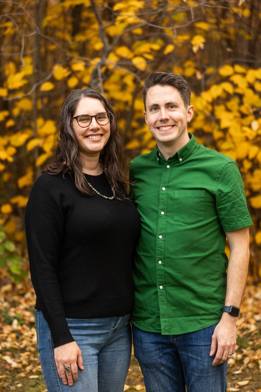 Rebecca and Jordan, the wife-and-husband team behind PagePledge